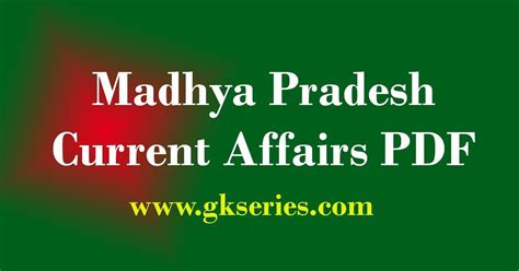 Madhya Pradesh Current Affairs 2022 Download Pdf | Latest News Articles & Events