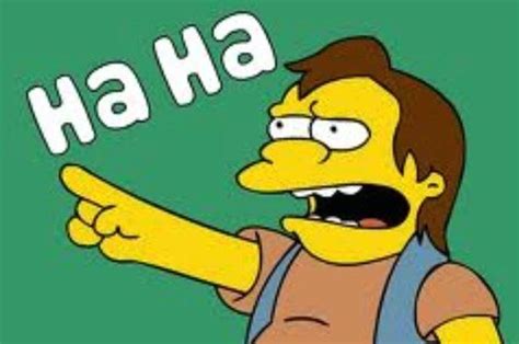 20 Signs You Might Actually Be Nelson Muntz From "The Simpsons ...