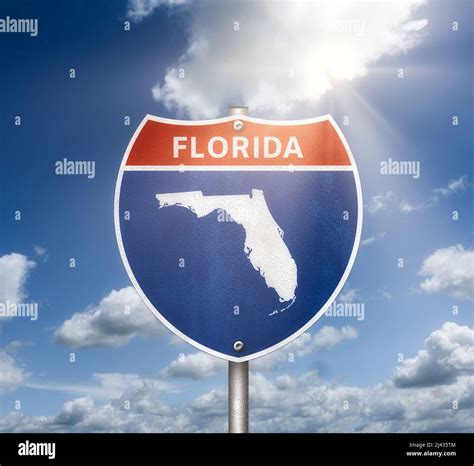 Direction to the Sunshine State of Florida Stock Photo - Alamy