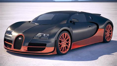 Bugatti Veyron SS 2012-2016 (V-Ray) 3D Model by SQUIR