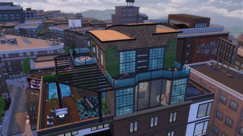 The Sims 4 City Living Gallery Spotlight: Penthouses