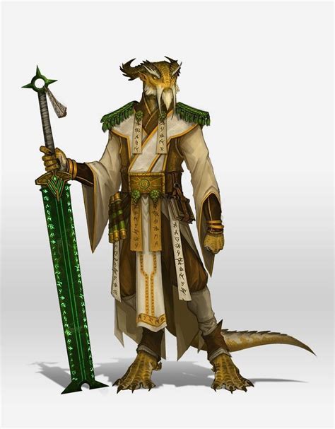 DnD Dragonborn - inspirational | Character art, Concept art characters, Dnd dragonborn