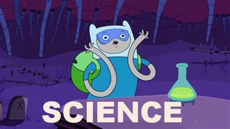 Science GIF - Cartoon Network Adventure Time Finn - Discover & Share GIFs