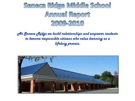 PPT - Seneca Ridge Middle School Annual Report 2009-2010 PowerPoint Presentation - ID:531161