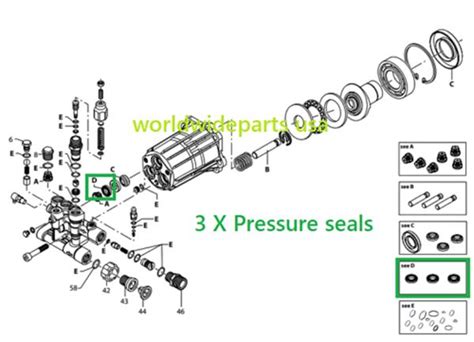 Simpson Pressure Washer Pump Parts Diagram