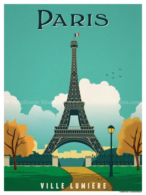 IdeaStorm Studio Store — Paris Poster