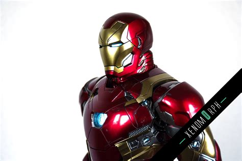 Hot Toys Iron Man Mark 46 XLI - CA:Civil War -1/6 MMS353D16 - photo and video review