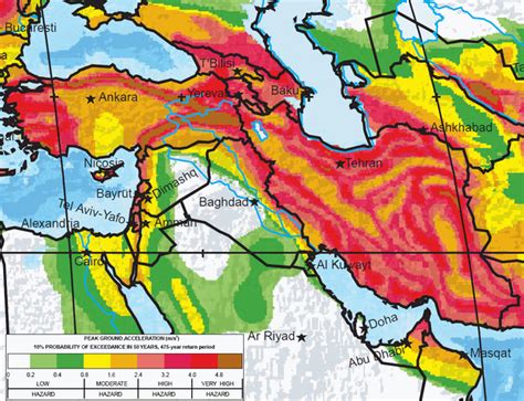 Earthquake Zones In World Map - Earthquake Risk Zones A People S Perspective Views Of The World ...