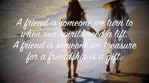 A Poem Of True Friendship - YouTube