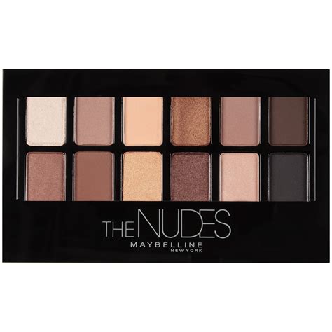 Maybelline The Nudes Eyeshadow Palette, 0.34 oz. - Walmart.com - Walmart.com