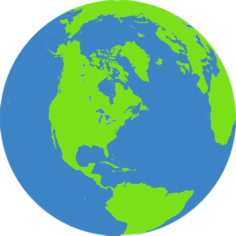 Globe Earth World · Free vector graphic on Pixabay