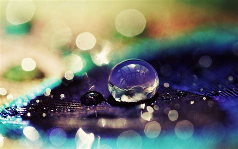 Background Blue Water Droplets Wallpaper (62+ images)