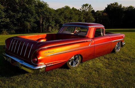 '58 El Camino custom | Classic cars trucks, Chevrolet, Hot rod pickup