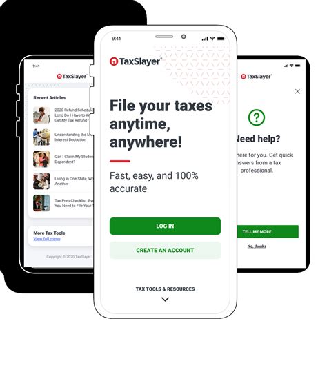 Download Our Free Tax App - Fast Tax Filing - TaxSlayer