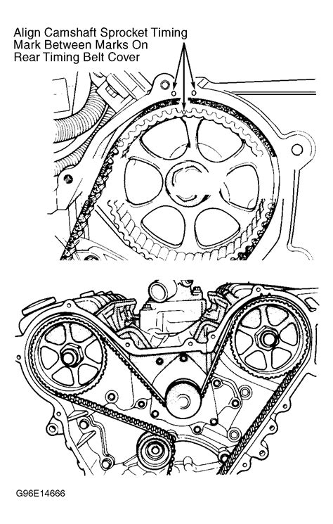 2004 Chrysler Concorde Serpentine Belt Routing and Timing Belt Diagrams