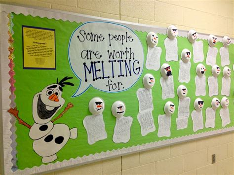 My Carolina Classroom: Some people are worth melting for. | Winter writing, Winter bulletin ...