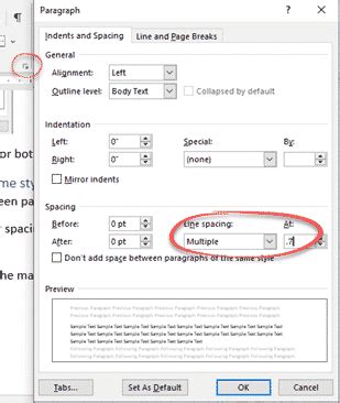 Make Word line spacing LESS than single - Office Watch