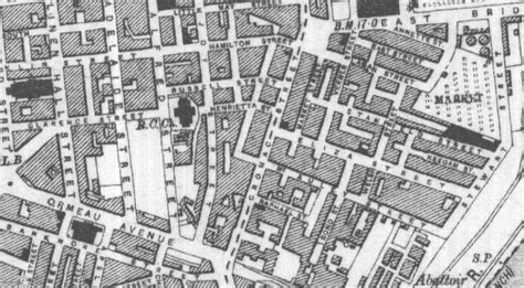 map of the market belfast 70s - Paper Trail (Legacy Archive Research)