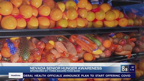 Three Square Food Bank is bringing awareness to senior hunger | KLAS