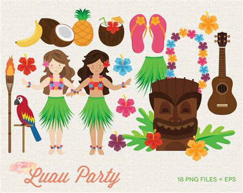 Luau Clip Art For Kids