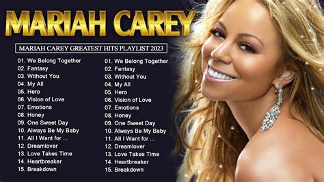 Mariah Carey Greatest Hits Full Album Top Hits 2023 – Mariah Carey Top 20 Songs Mariah Carey ...