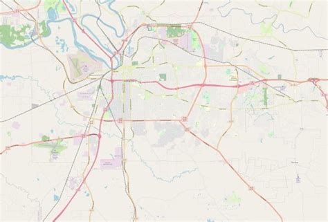 Map of Montgomery, Alabama | Streets and neighborhoods