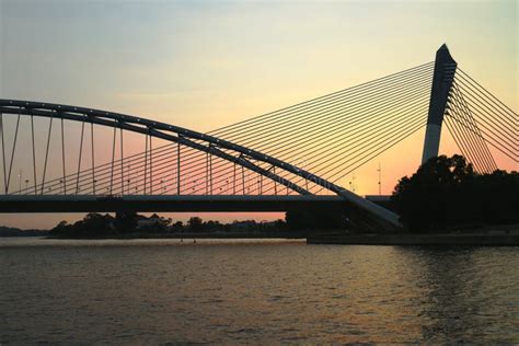 Putrajaya Bridge stock photo. Image of putrajaya, composition - 61613762