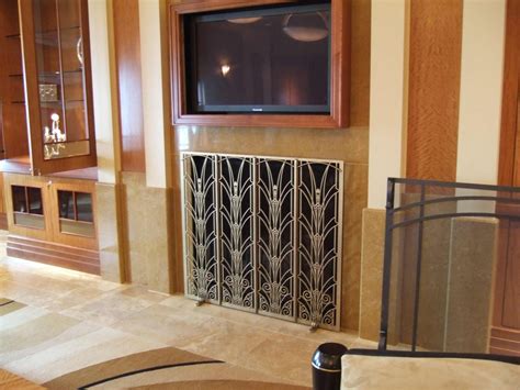 Custom Fireplace Screen Custom Fireplace Screens, Custom Metal Work ...