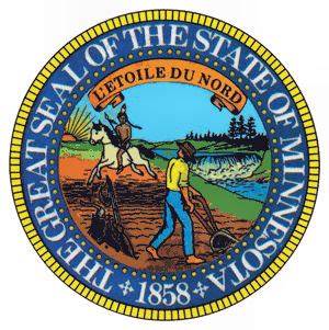 Minnesota State Symbols - Minnesota State Seal - The United States of America