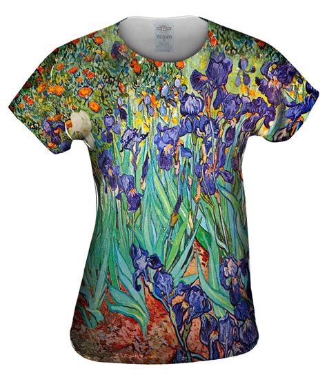 Vincent Van Gogh - Irises (1889) Womens Top | Yizzam