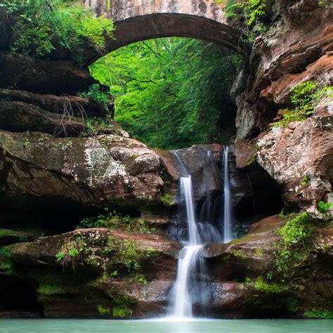 Upper Falls, Hocking Hills State Park : Ohio