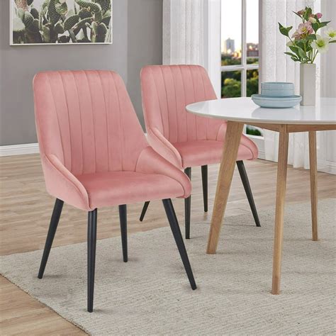 Duhome Accent Chairs Mid Century Modern Upholstered Kitchen Small ...