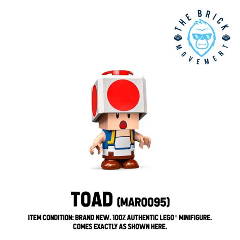 LEGO® SUPER MARIO Toad Minifigure | Lazada PH