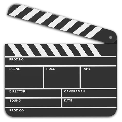 Clapperboard Scene Clip art Image Film - design png download - 800*800 ...