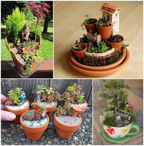 16 Creative Miniature Garden Ideas You Will Admire