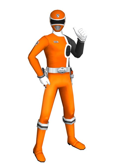 Power Rangers S.P.D |Orange Ranger (Boom) for XPS by Injustizz on DeviantArt