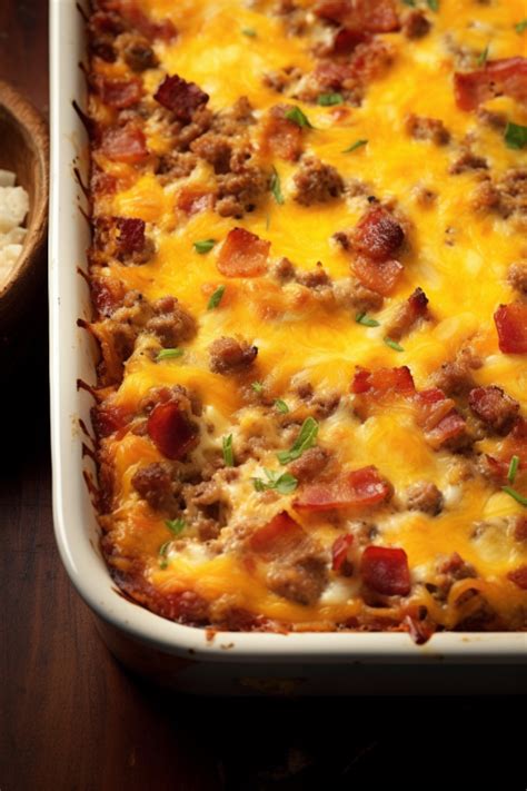 Bacon Cheeseburger Casserole - That Oven Feelin