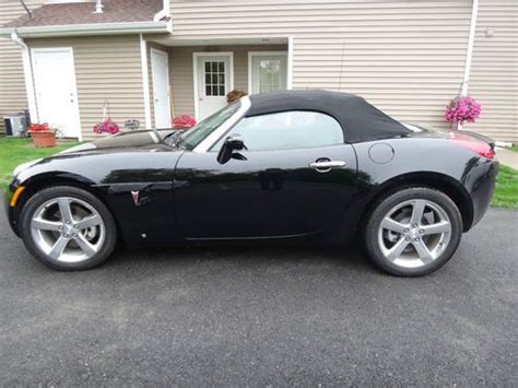 Buy used Pontiac Solstice Convertible, 2007 Black 18,400 Miles, Like ...