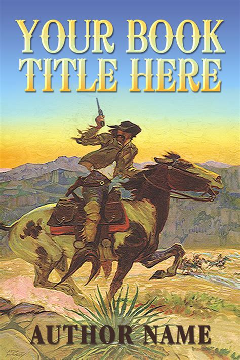 Western, Historcial, Cowboy Novel Book Cover Design - Cover2Cover Book Design