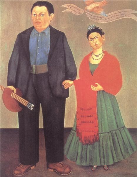 Frieda and Diego Rivera, 1931 - Frida Kahlo - WikiArt.org