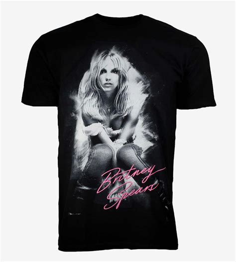 Britney Spears T Shirt | Britney Spears Brushed In T-Shirt