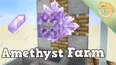 Automatic Amethyst Geode farm for Minecraft 1.19 in 2022 | Amethyst geode, Minecraft 1, Amethyst