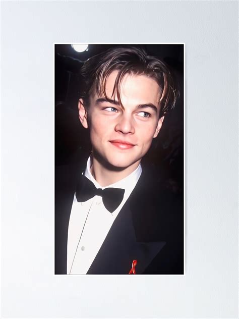 "Young Leonardo DiCaprio " Poster for Sale by pakanemak | Redbubble