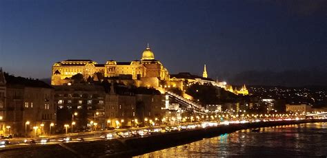 Castle Budapest, overlooking the Danube river. Taken from Elisabeth ...