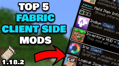 GamerPotion: Top 5 Best Fabric Client Side Mods on Fabric 1.18.2 ...