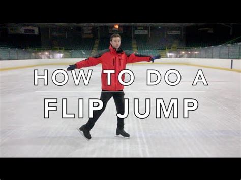 HOW TO DO A FLIP JUMP | FIGURE SKATING ️ ️ - YouTube