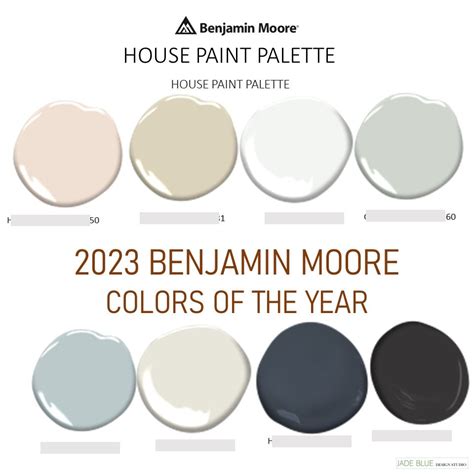 2023 Benjamin Moore COLOR of the Year Interior Paint Palette Prepacked ...