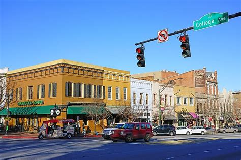 Athens, Georgia - WorldAtlas