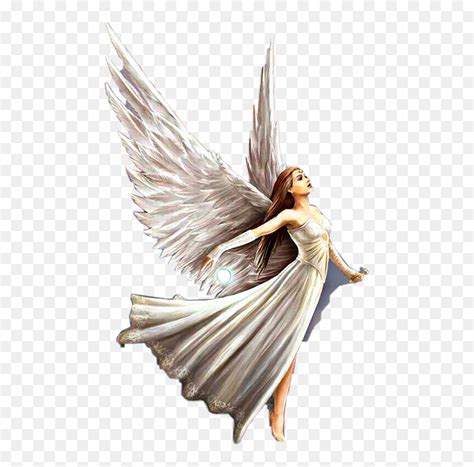 Angel Png Flying - Anne Stokes Guardian Angel, Transparent Png - vhv