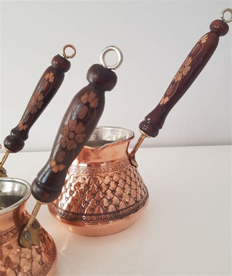 Traditional Copper Turkish Coffee Pot & Best Quality Copper | Etsy